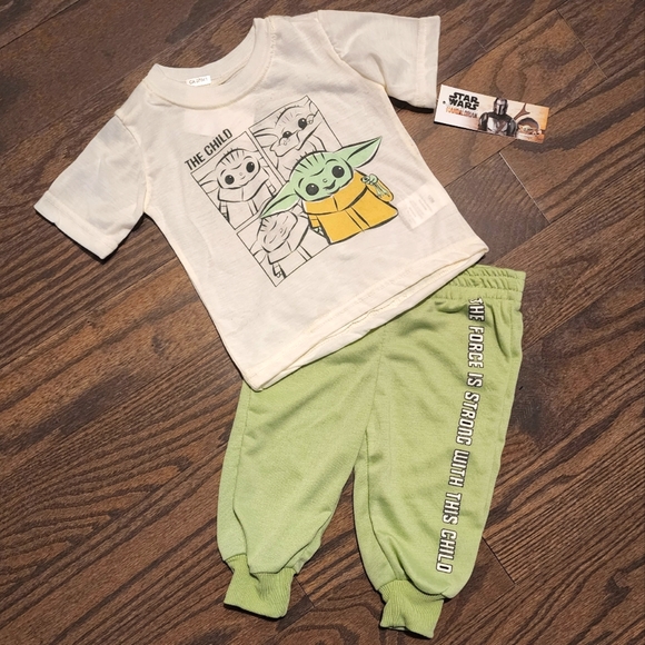 Star Wars baby t-shirt and pants - Picture 1 of 1
